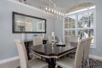 Formal Dining Area with Garden Views